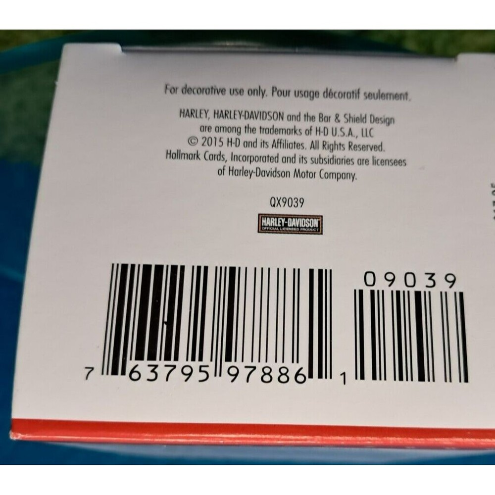 New Hallmark 2015 Keepsake Ornament “2014 Sportster Forty-Eight” Harley-Davidson - Picture 4 of 6